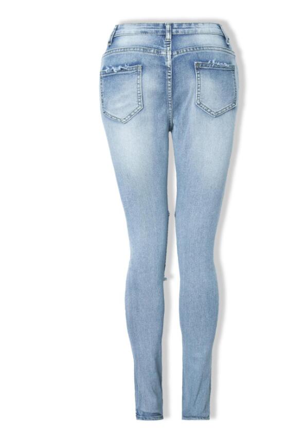 SZ60172 high waisted jeans for women